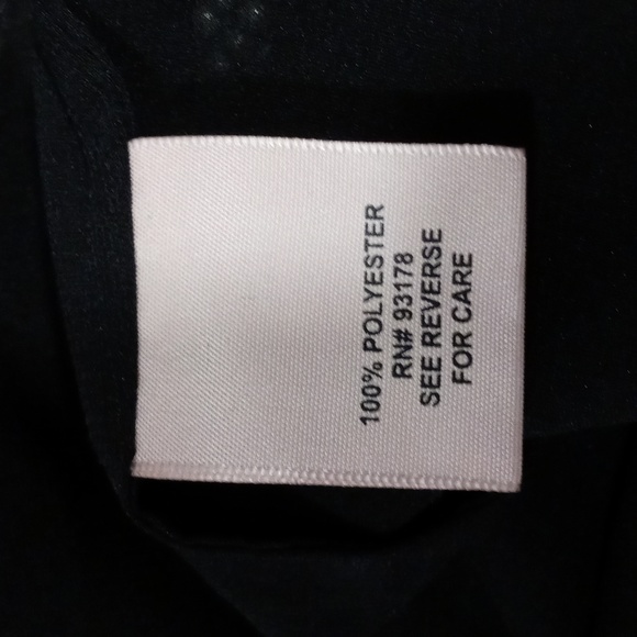 🖤Philosophy🖤 - Sheer Sleeveless Top w/Beaded Neck & Bottom - Picture 9 of 12